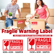 Fragile Warning Stickers Self Adhesive for Parcels
