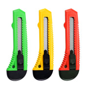 1/2PCS Retractable Utility Knife Heavy Duty Cutter with Blades