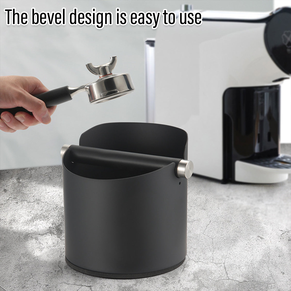 Stainless Steel Coffee Knock Box for Espresso