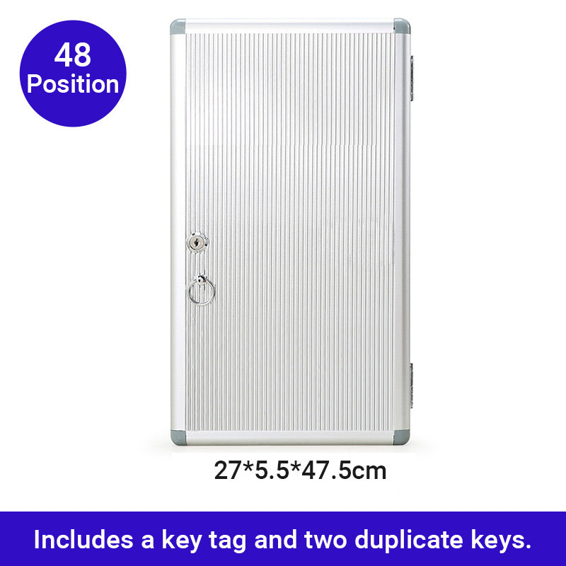 Wall-Mounted Aluminium Alloy Lockable Key Box