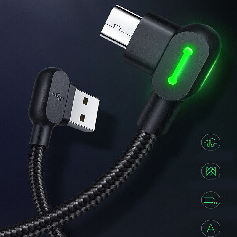 MCDODO Fast USB Charging Cable 90 Degree Heavy Duty for iPhone