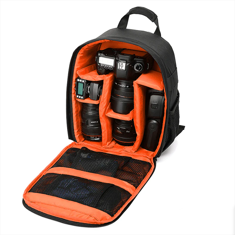Waterproof DSLR Camera Backpack with Dividers