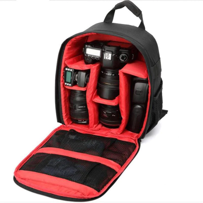 Waterproof DSLR Camera Backpack with Dividers