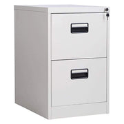 2 Drawer Lockable Steel File Cabinet for Office