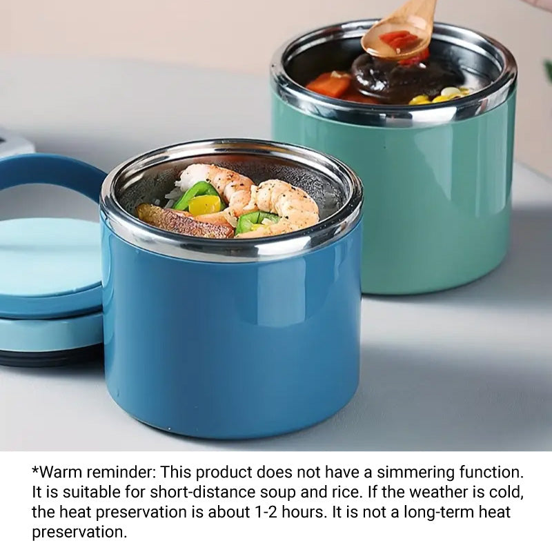 Stainless Steel Insulated Lunch Box Bento Container