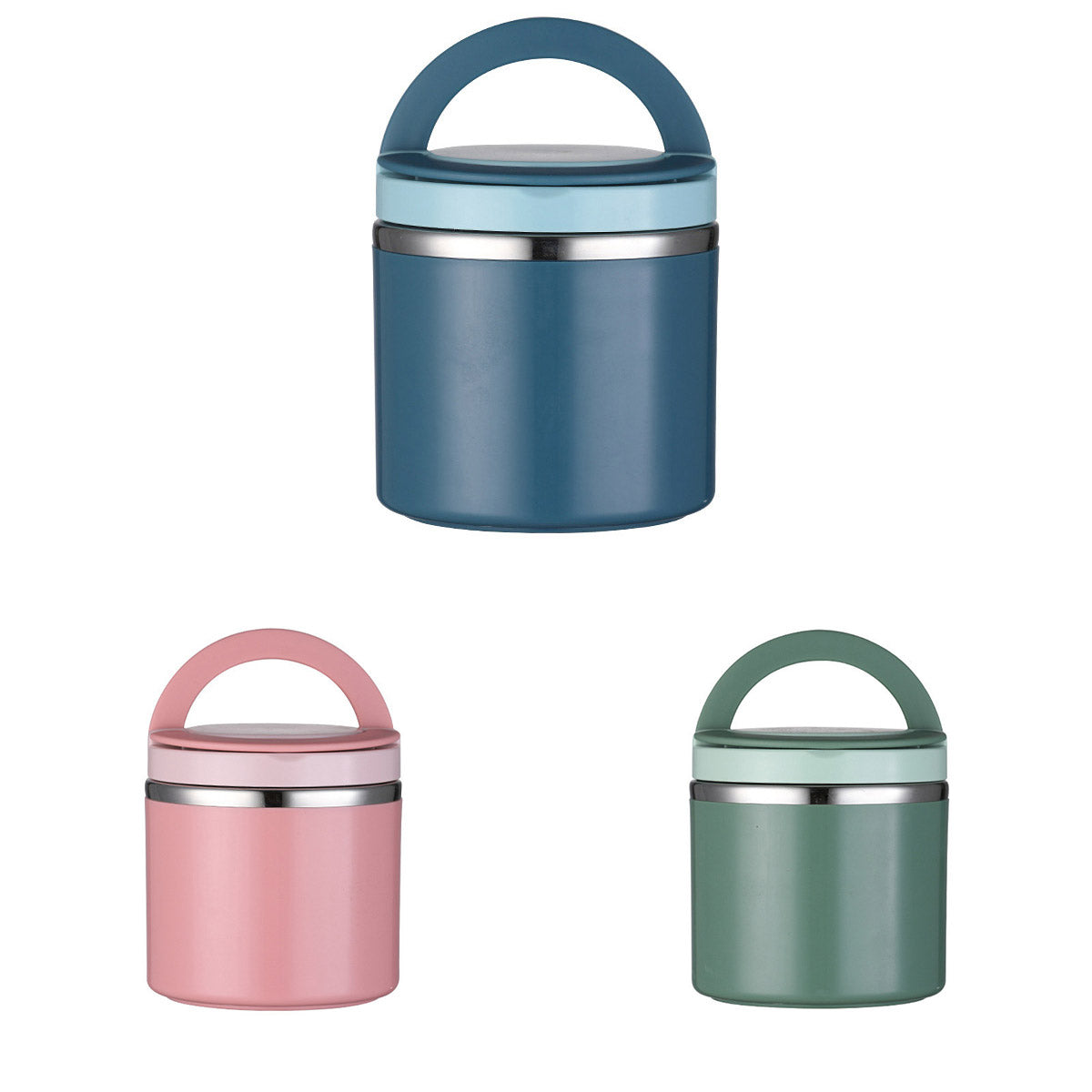Stainless Steel Insulated Lunch Box Bento Container