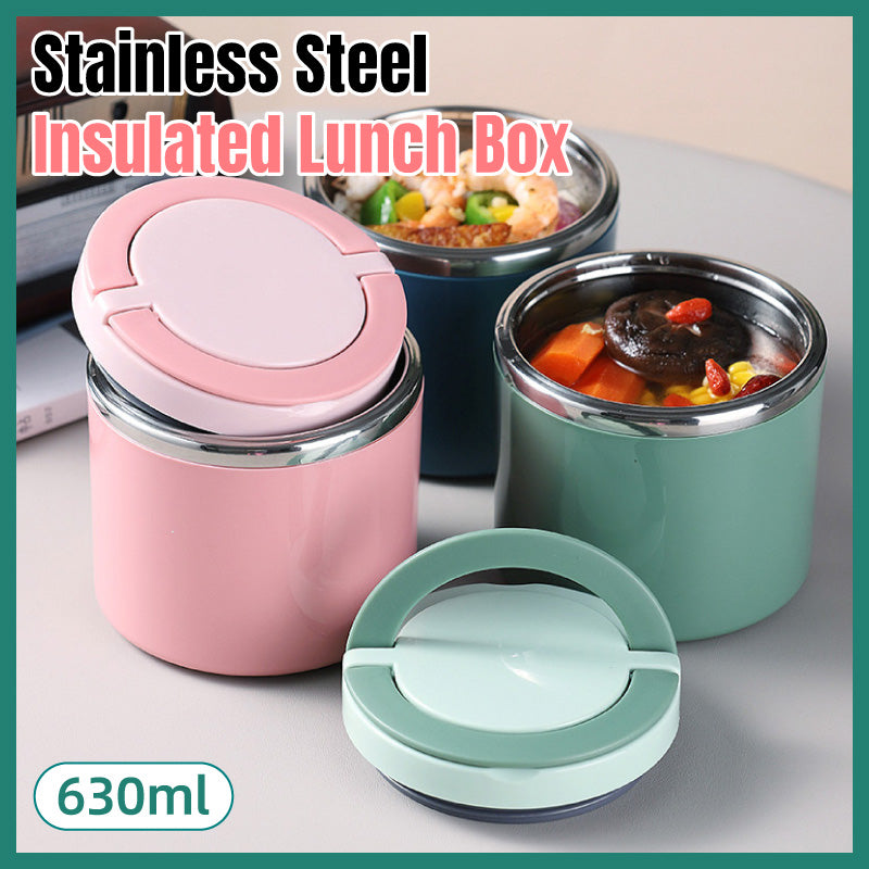 Stainless Steel Insulated Lunch Box Bento Container