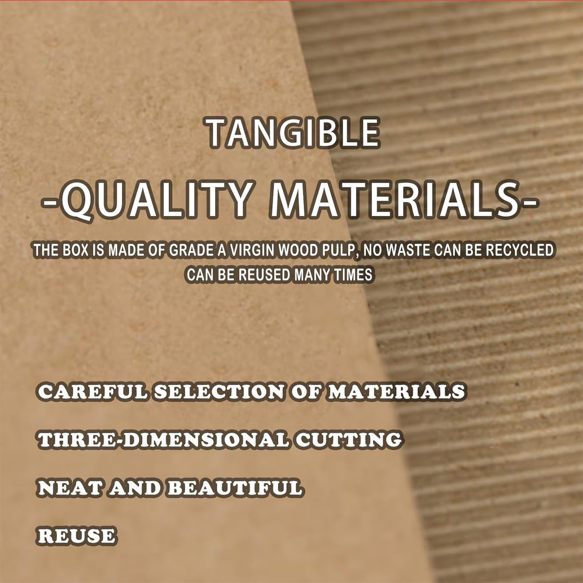 Corrugated Cardboard Sheets 20pcs 80x80cm