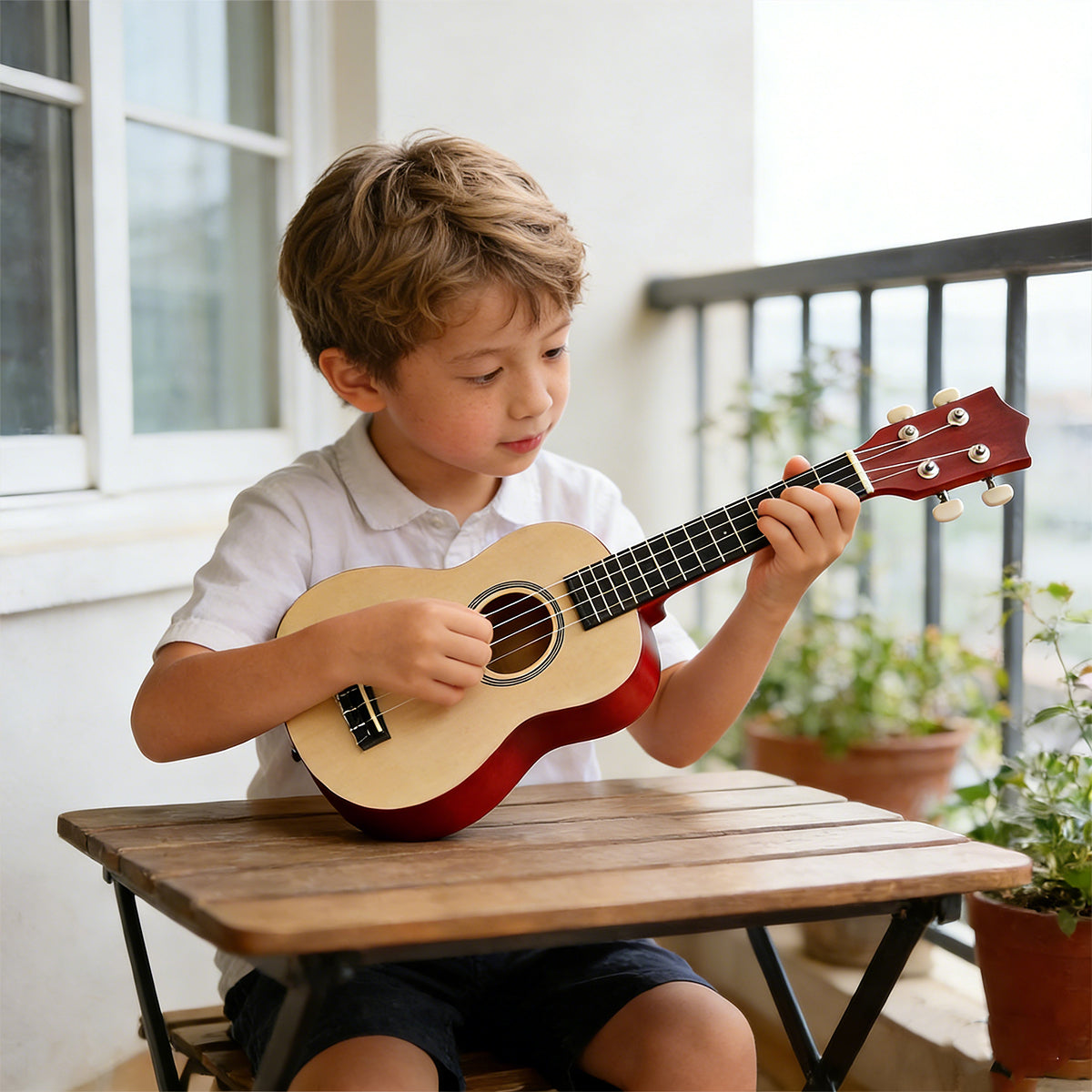 21 Inch Ukulele Starter Kit for Kids and Beginners