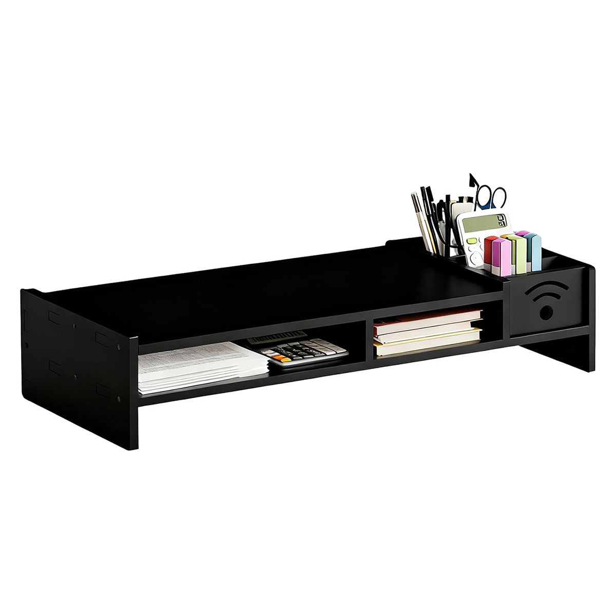 Multi-Function Monitor Riser Stand for Desk