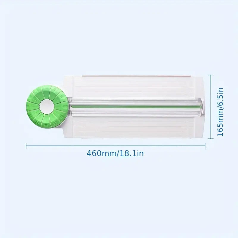 12-in-1 Manual Paper Cutter with 360° Rotating Head