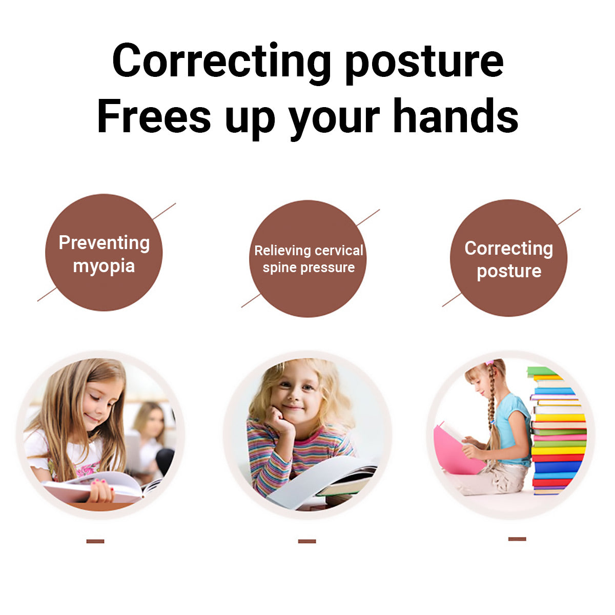 Wooden Adjustable Book Stand Foldable for Reading
