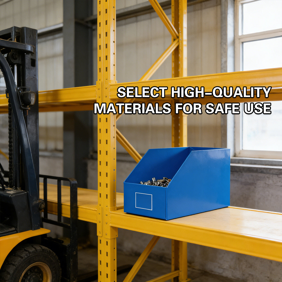 5pcs Stackable Shelf Storage Boxes with Label