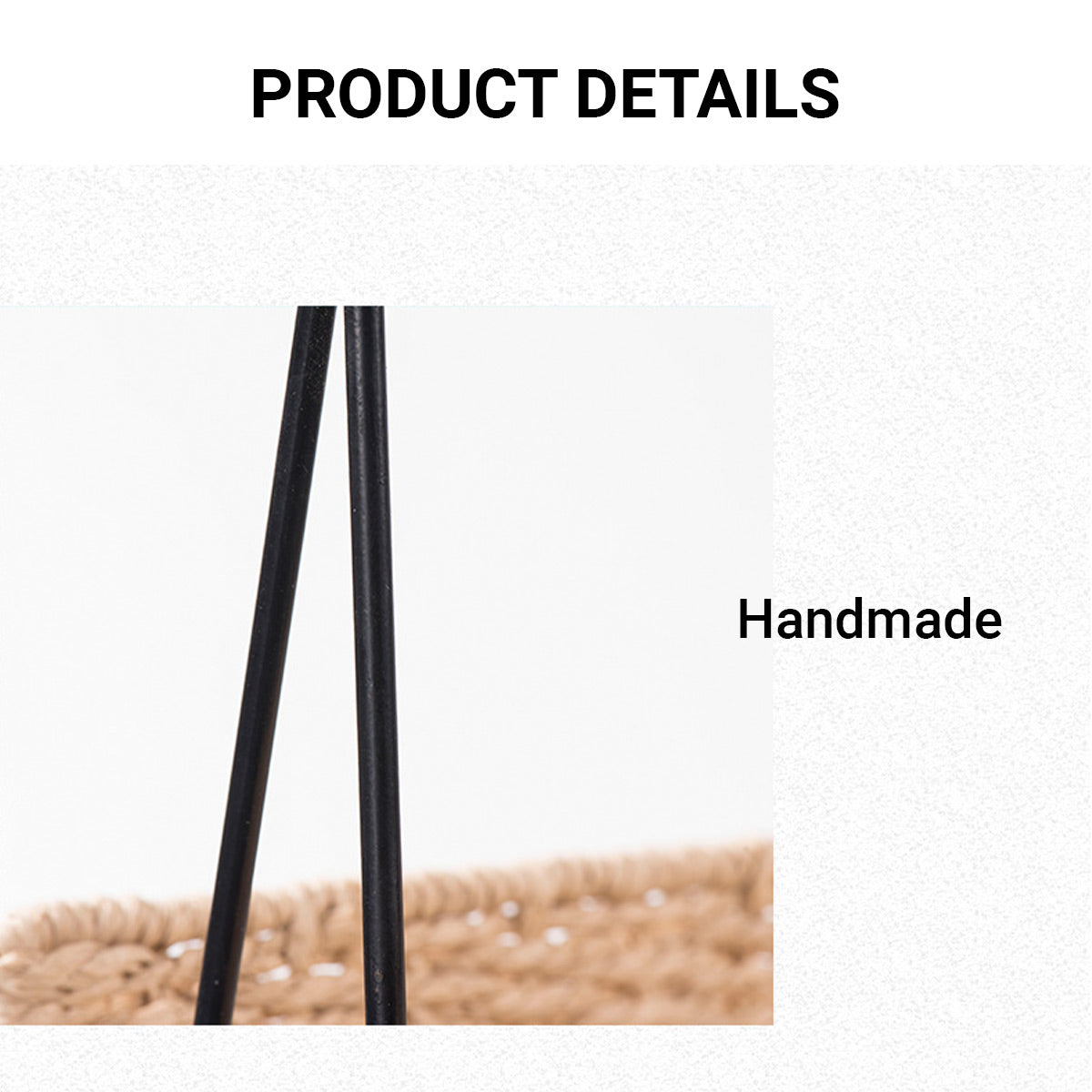 Hand-Woven Paper Rope Magazine Rack