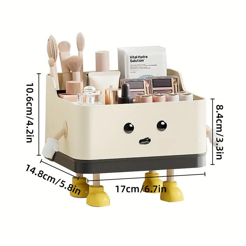 Cartoon Desktop Storage Box with Removable Hands and Feet