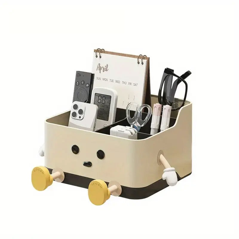 Cartoon Desktop Storage Box with Removable Hands and Feet
