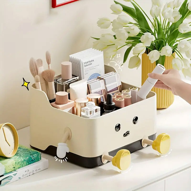 Cartoon Desktop Storage Box with Removable Hands and Feet