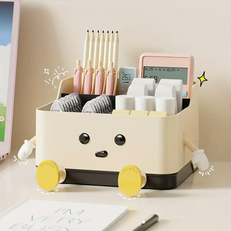 Cartoon Desktop Storage Box with Removable Hands and Feet