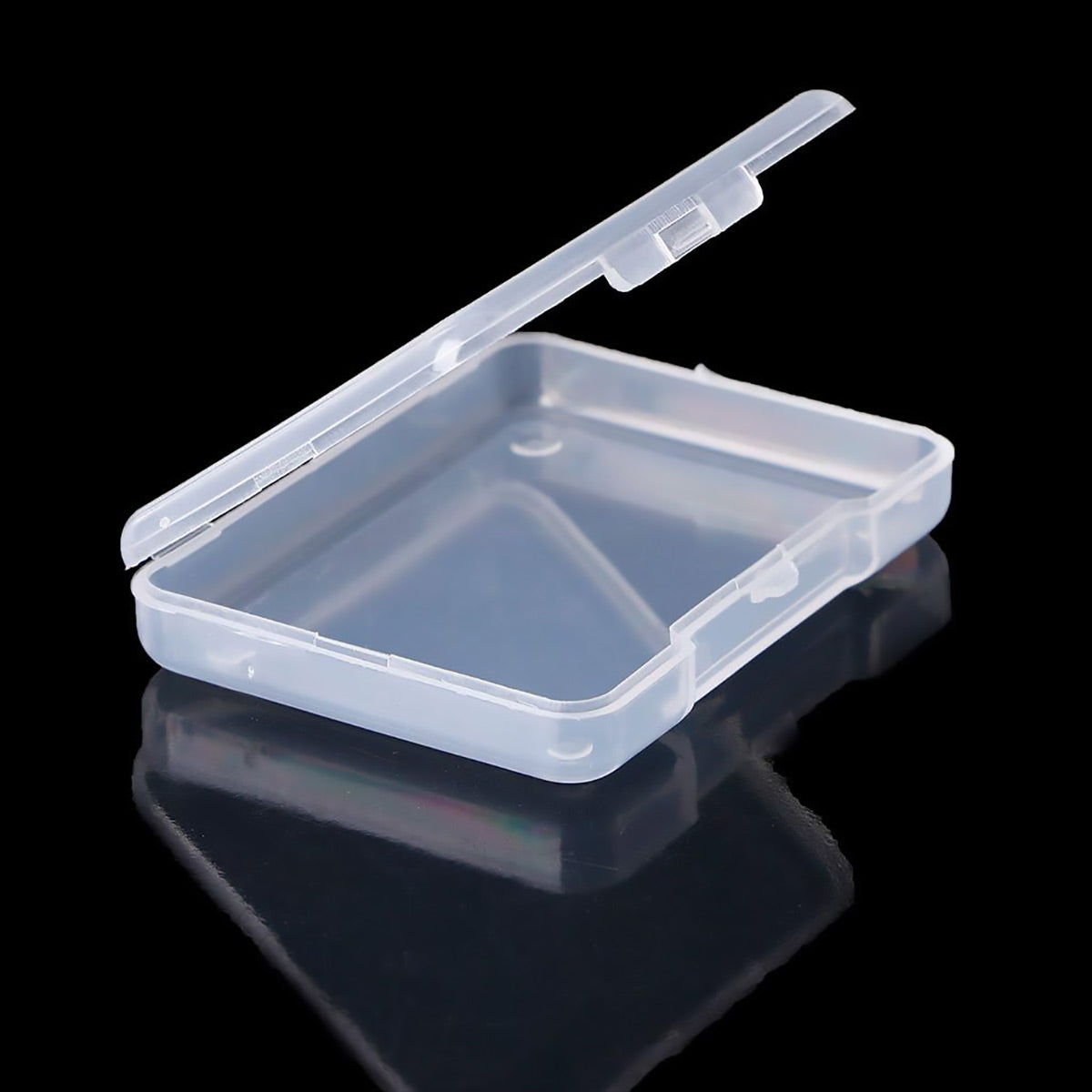 100pcs Clear Plastic Storage Boxes for Parts
