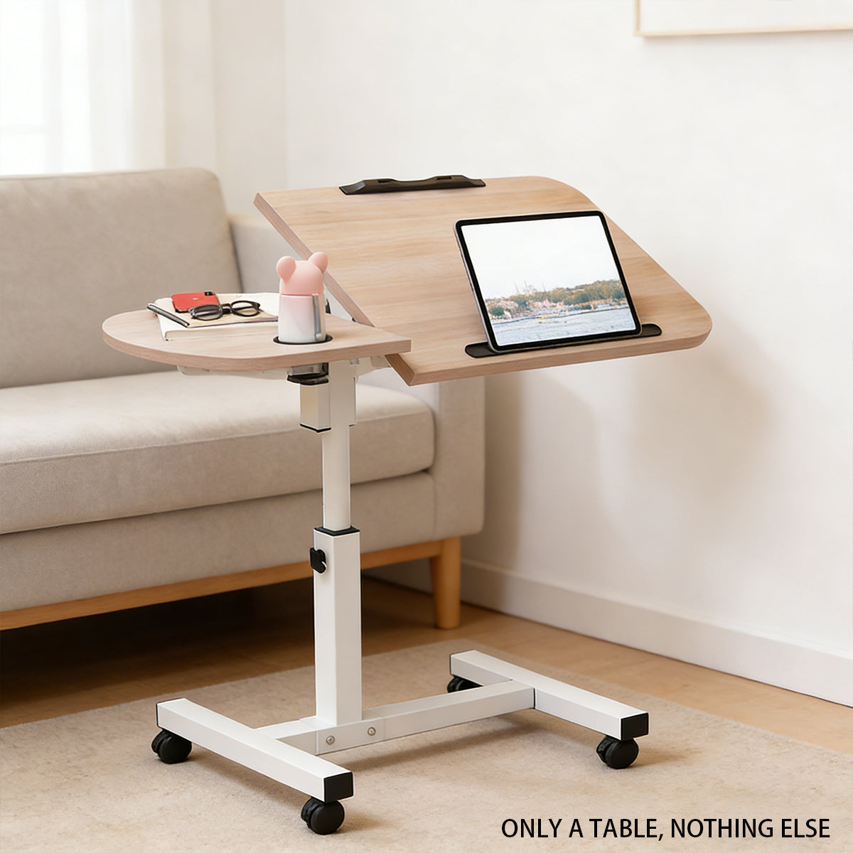 Portable Adjustable Laptop Desk Stand Mobile Table