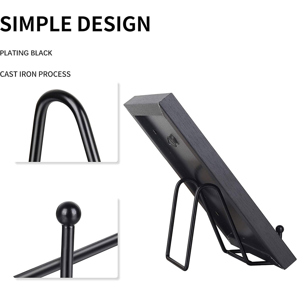 5pcs Metal Display Stands for Plates and Frames