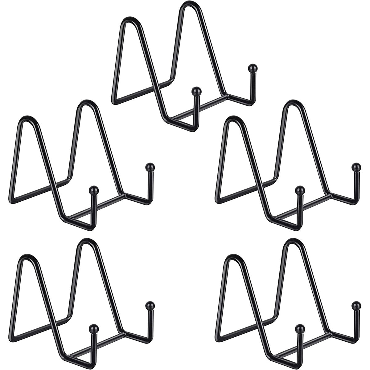 5pcs Metal Display Stands for Plates and Frames