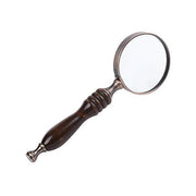 Vintage Handheld Magnifier Ebony Handle 10X Lens