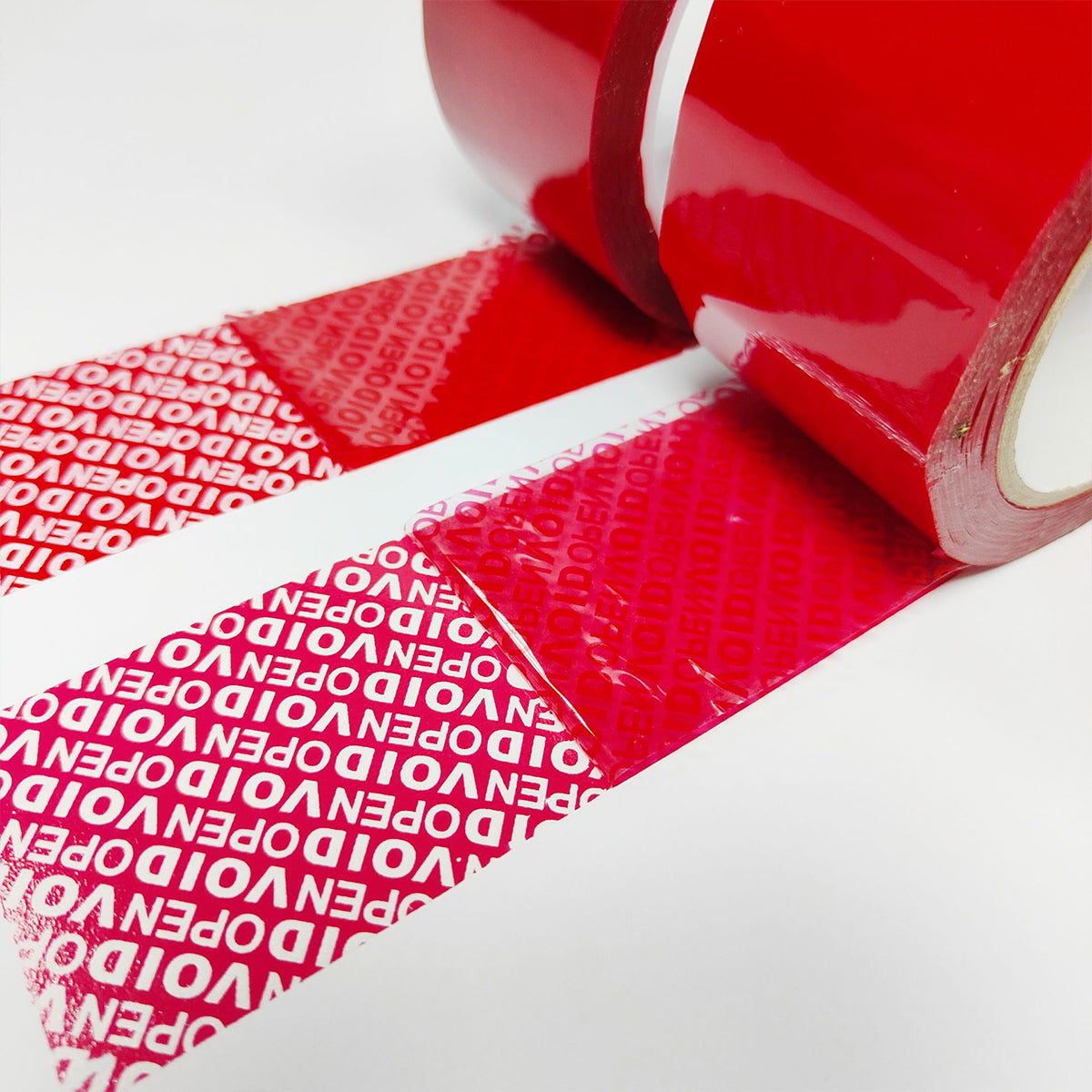 Anti-Counterfeiting VOID Tape for Box Sealing