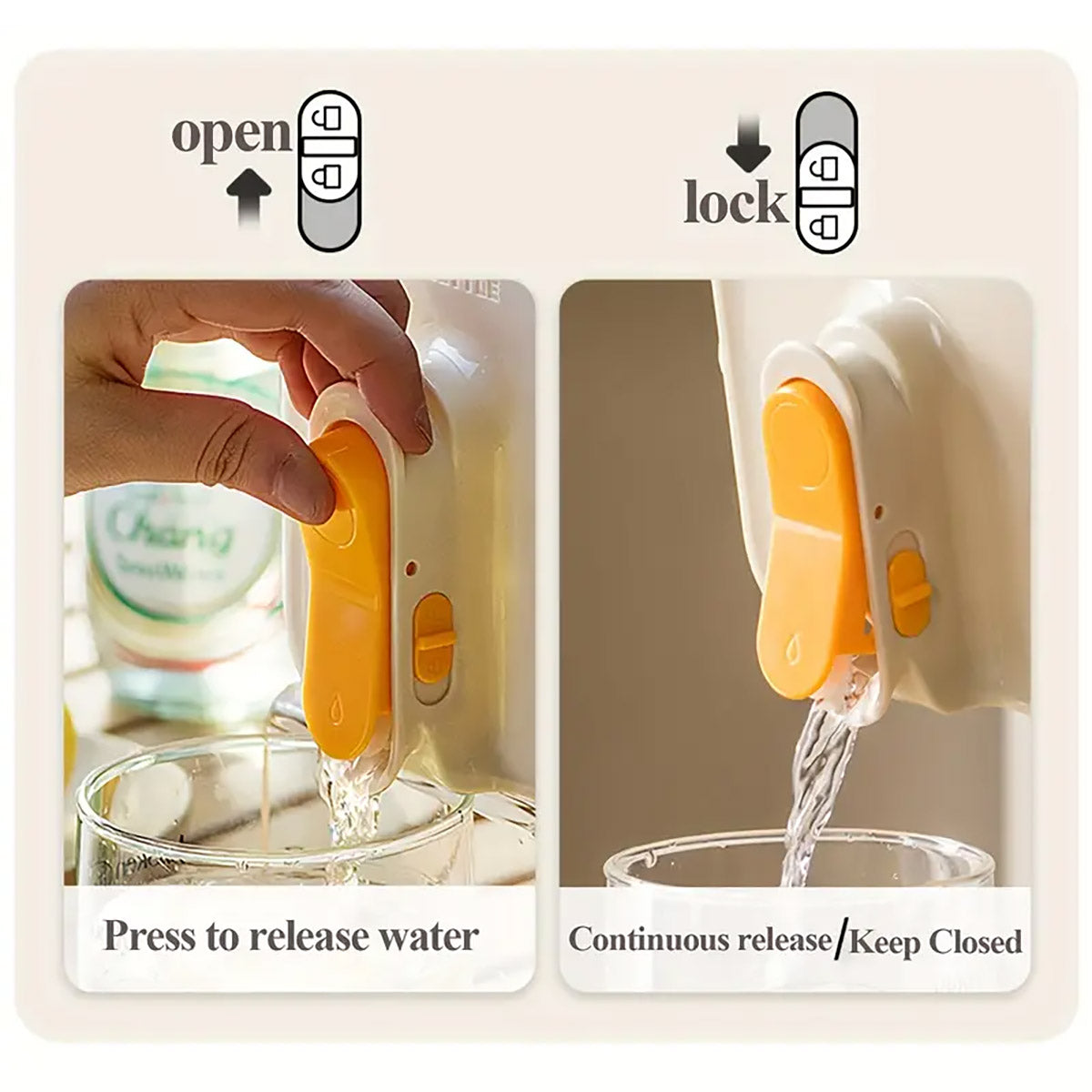 3.5L Cold Water Kettle with Handle for Home Beverages