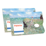 2 Pcs Double-Sided Disposable Paper Palette Sheets