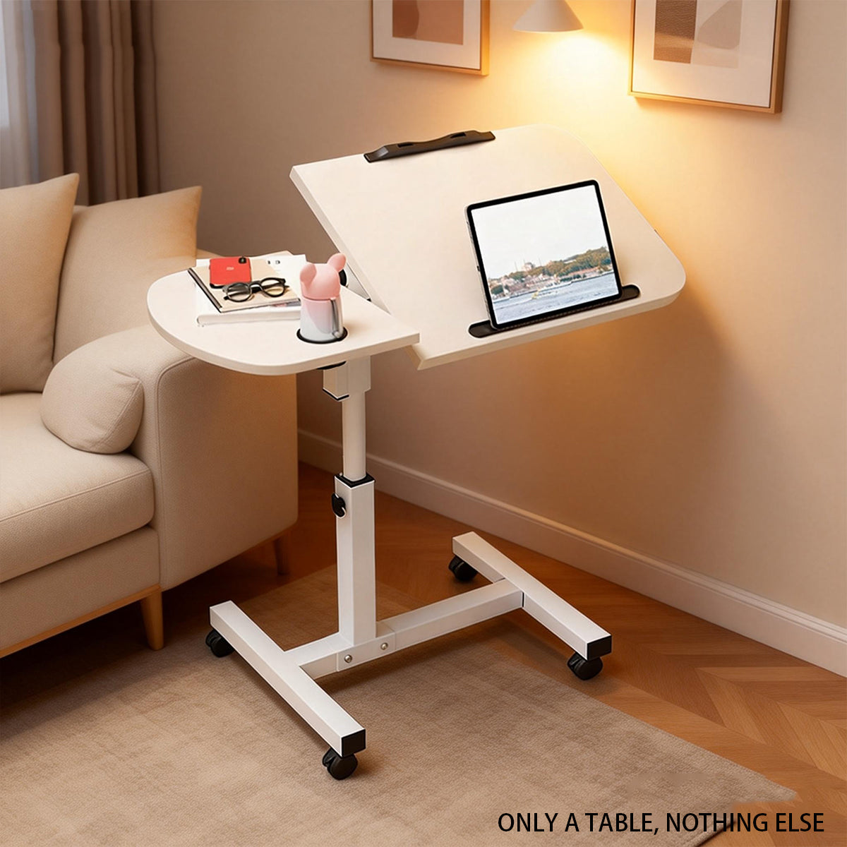 Portable Adjustable Laptop Desk Stand Mobile Table