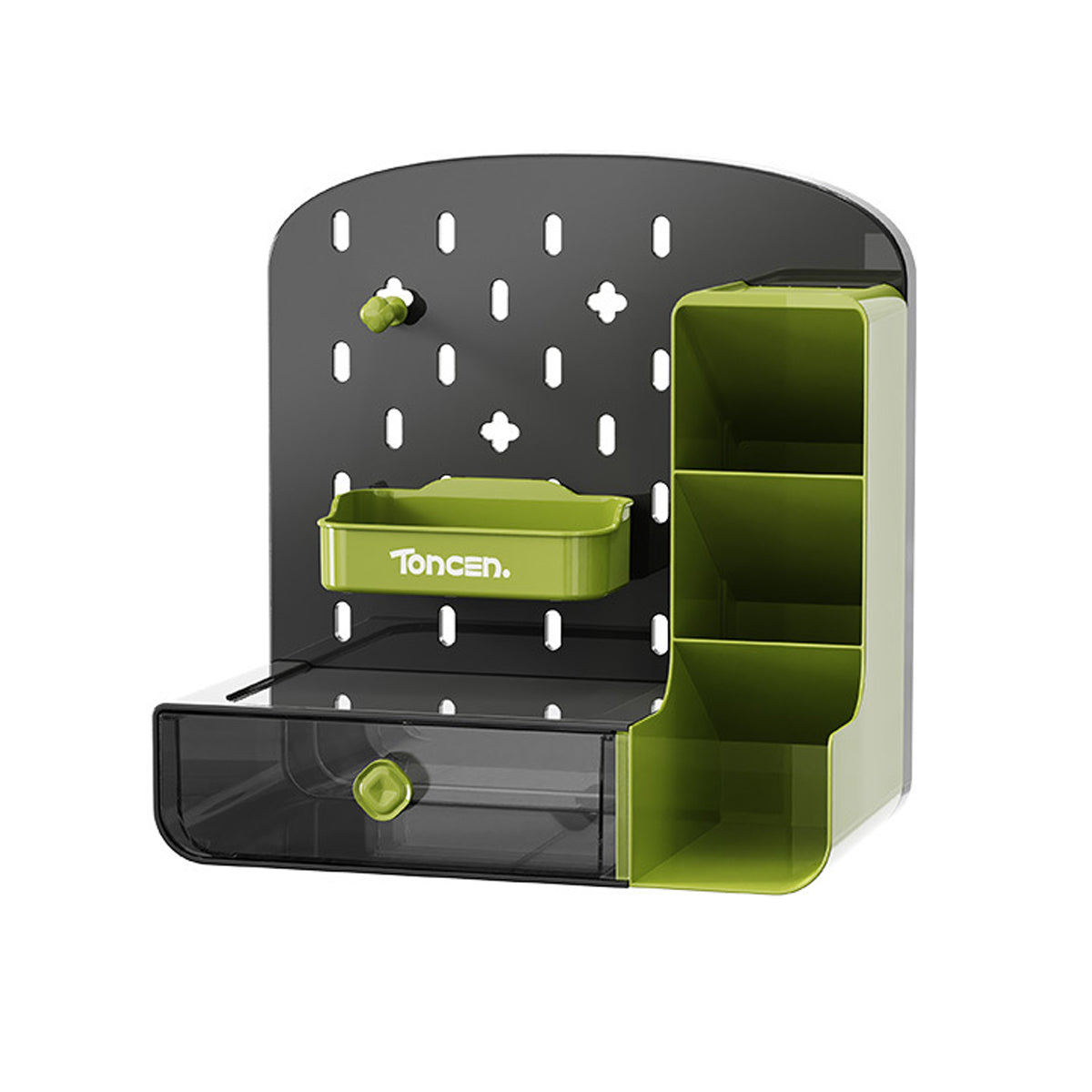 Desktop Storage Box with Drawer Divider for Office and Home