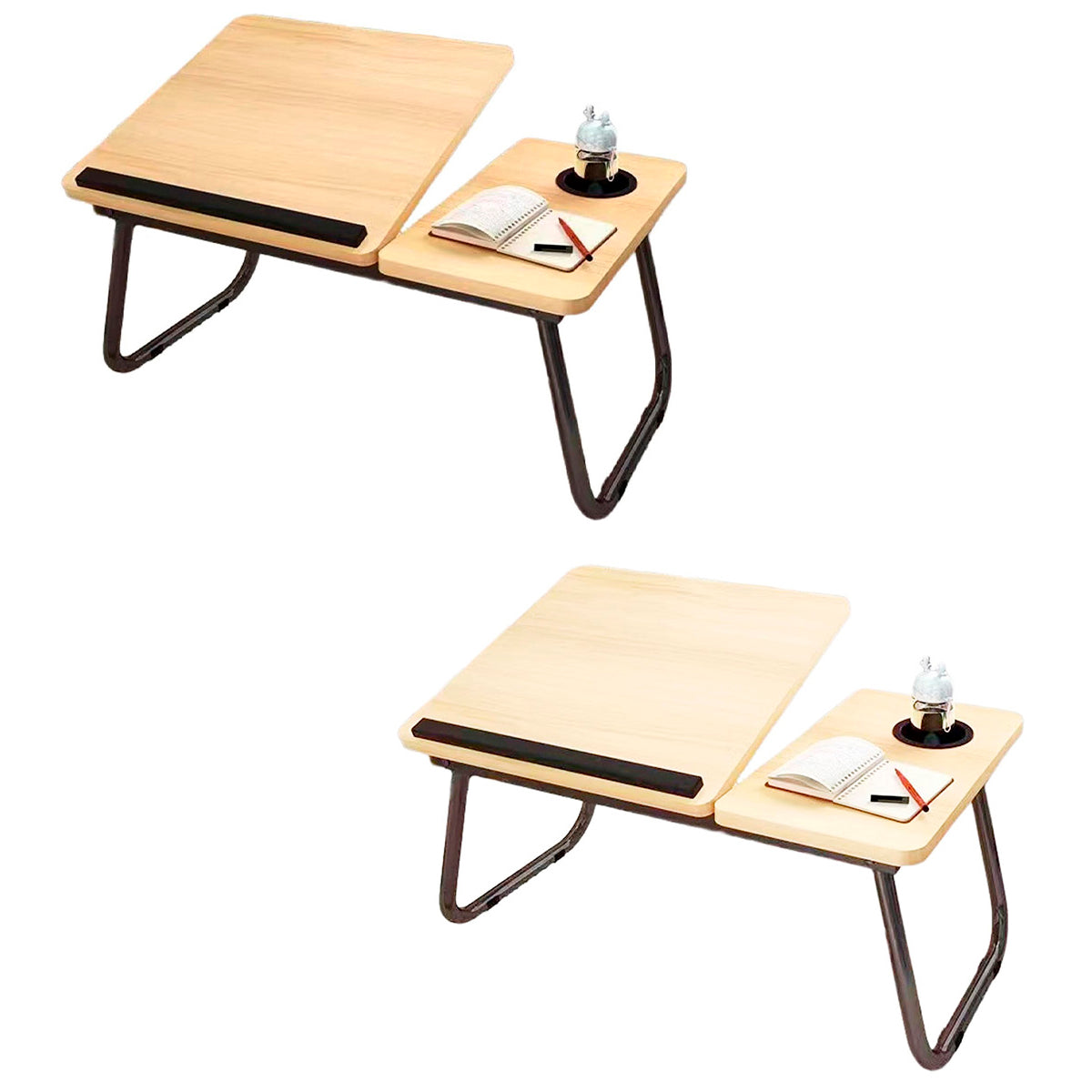 Foldable Laptop Table with 5-Level Height Adjustment