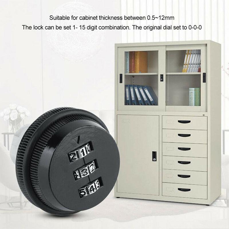 Digital Combination Cam Lock for Cabinet Drawer Security