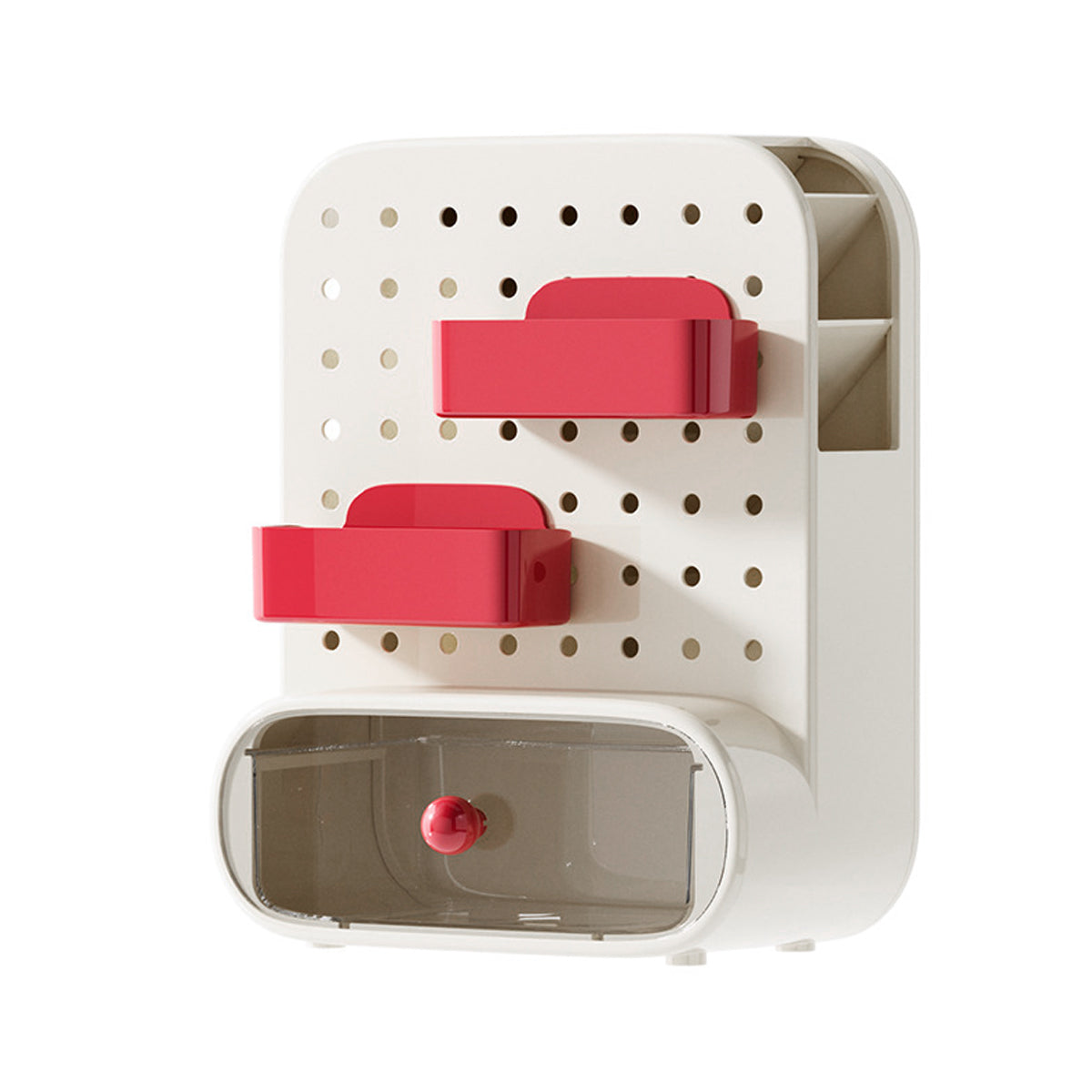 Drawer Pegboard Desktop Storage Box Space Saving Organizer