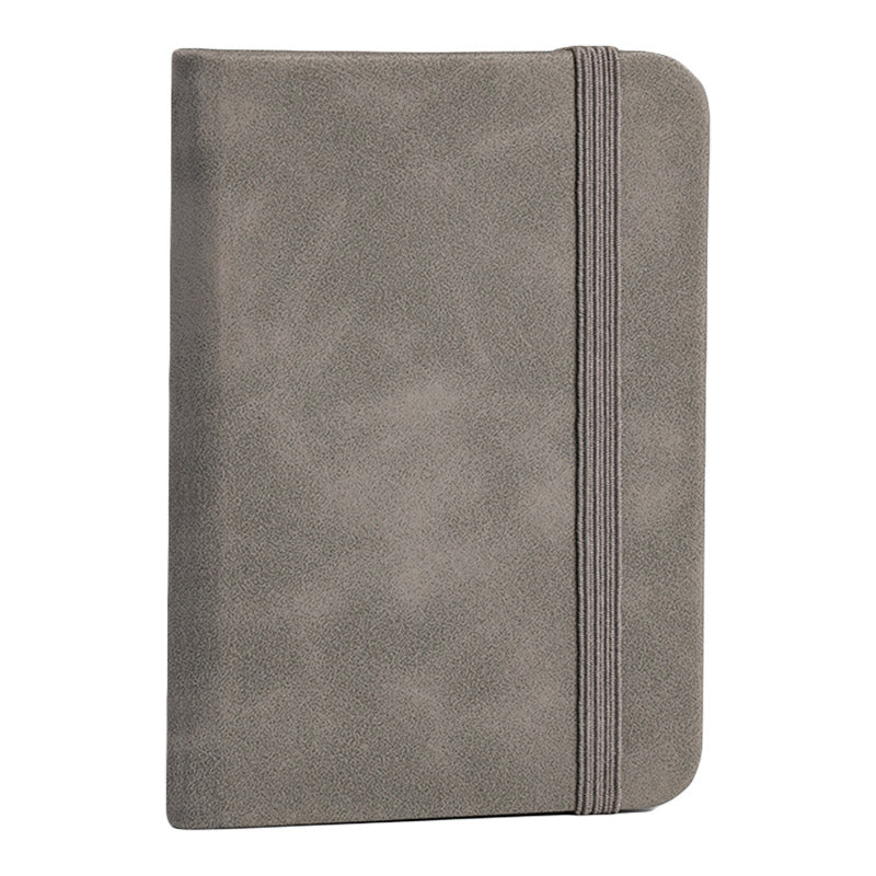 10 Pcs A7 Mini Pocket Notebooks Waterproof Leather Cover