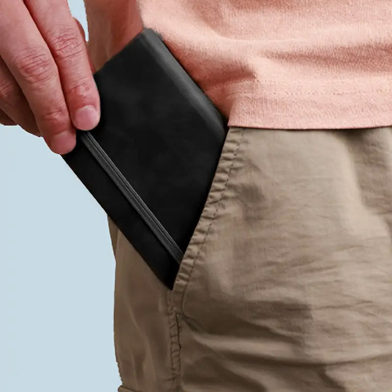10 Pcs A7 Mini Pocket Notebooks Waterproof Leather Cover