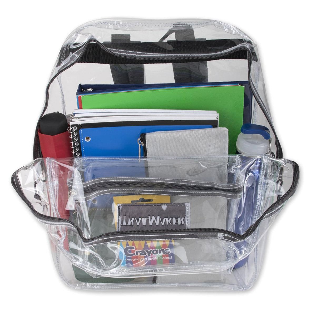 Waterproof Transparent PVC Backpack Travel Bag