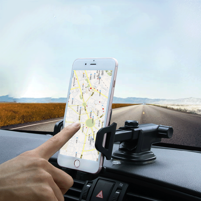 Universal 360 Car Phone Holder Long Neck Cradle