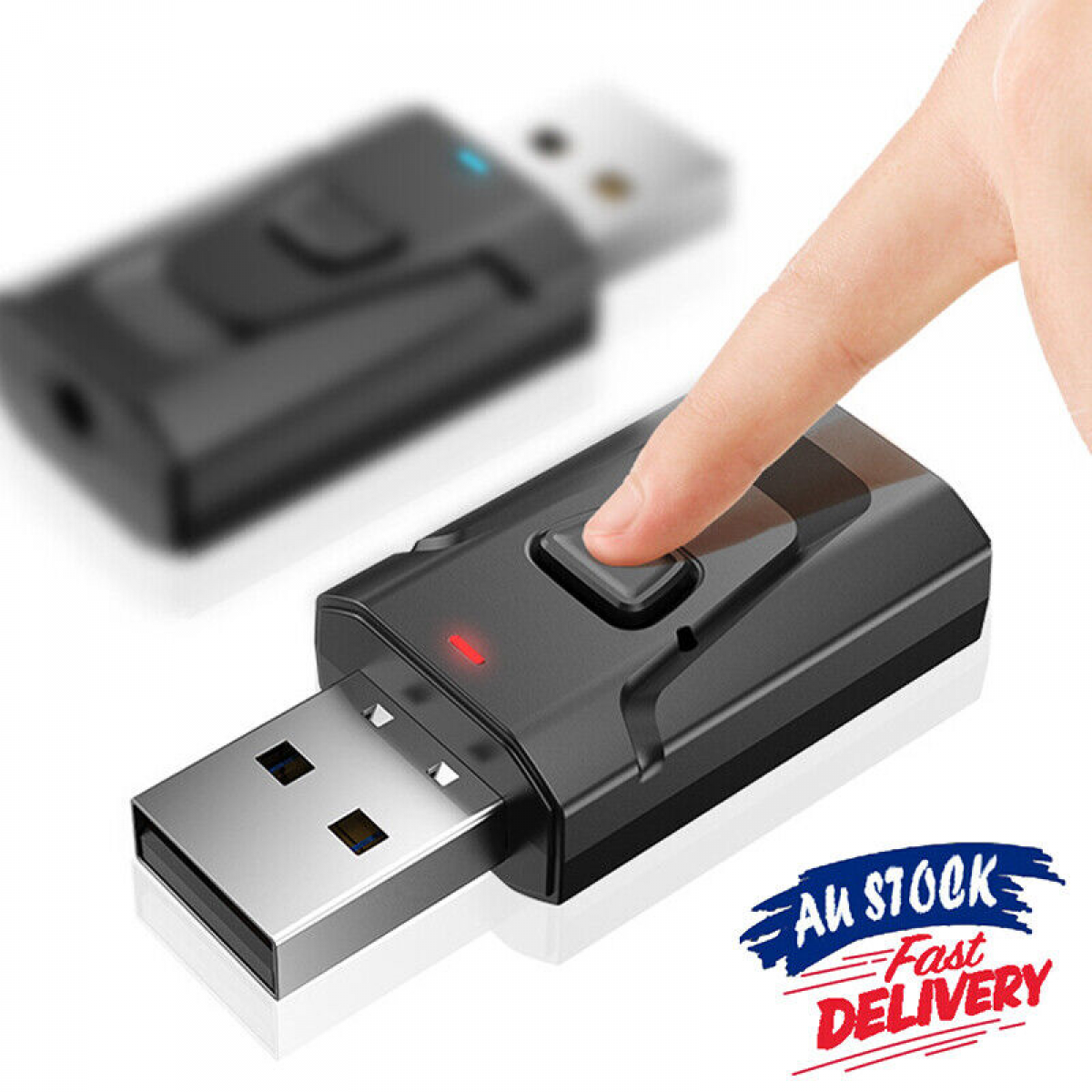 2-in-1 USB Bluetooth 5.0 Transmitter Receiver Adapter