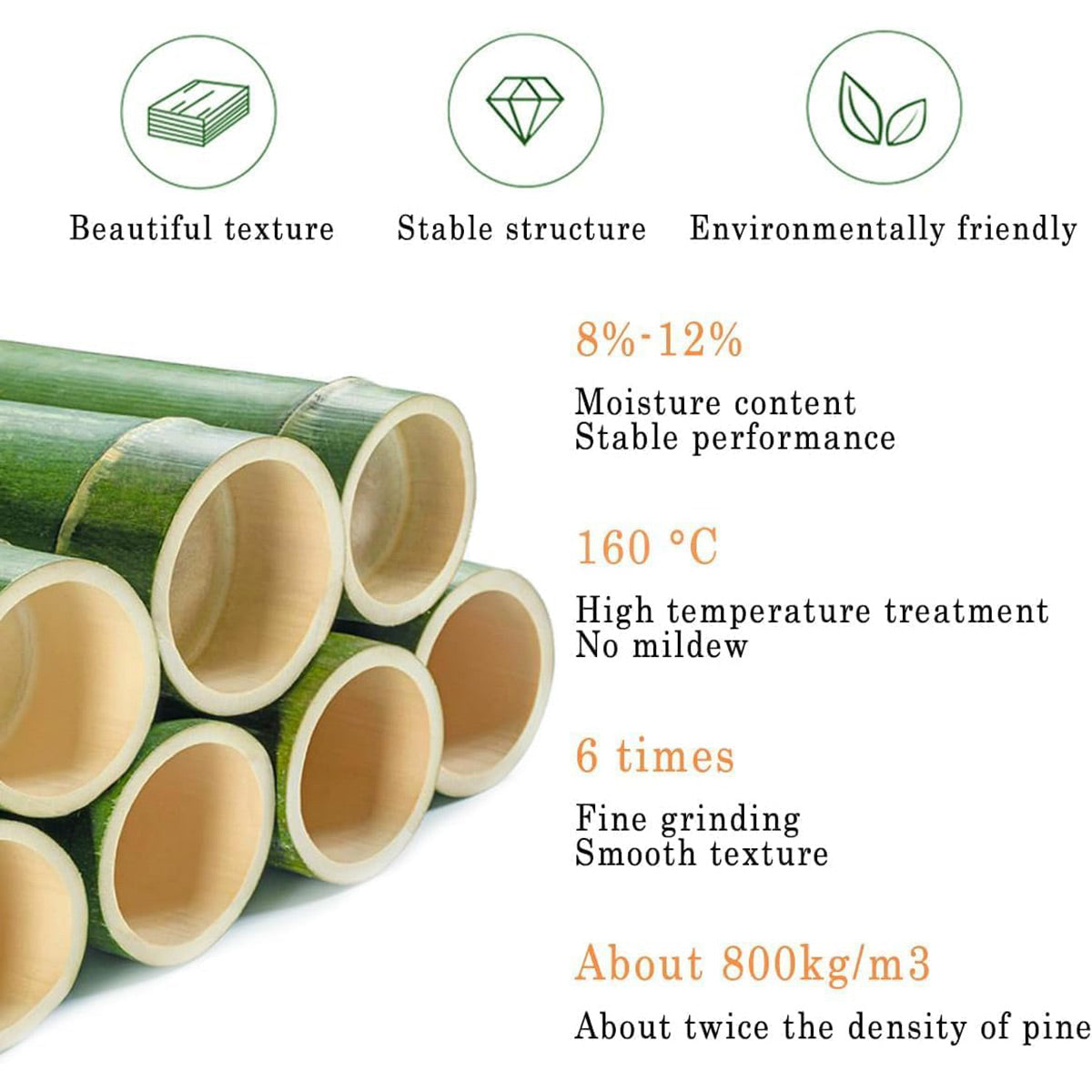 Bamboo Desktop Bookshelf with Angled Design