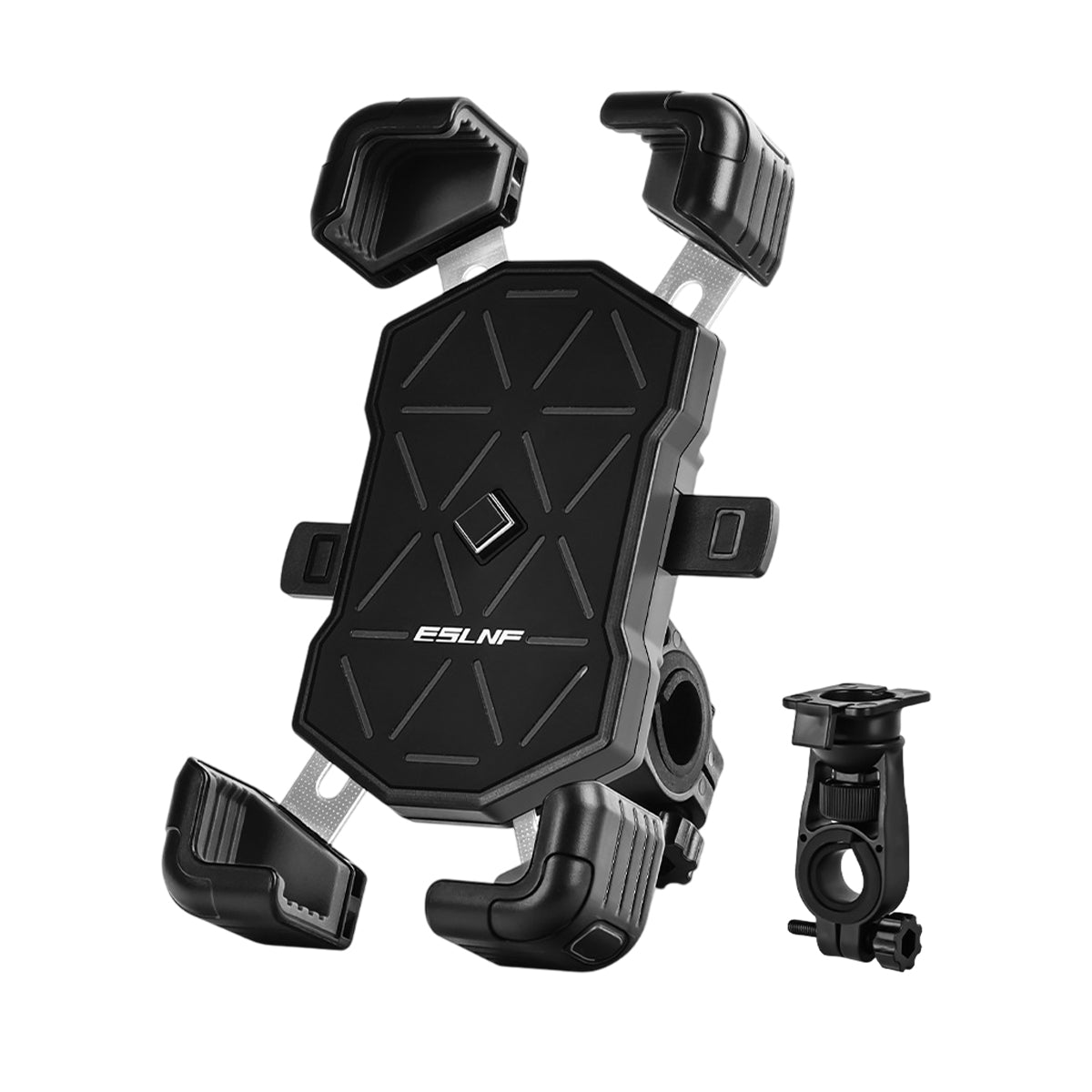 360 Degree Phone Holder with Handlebar Mount for Bike