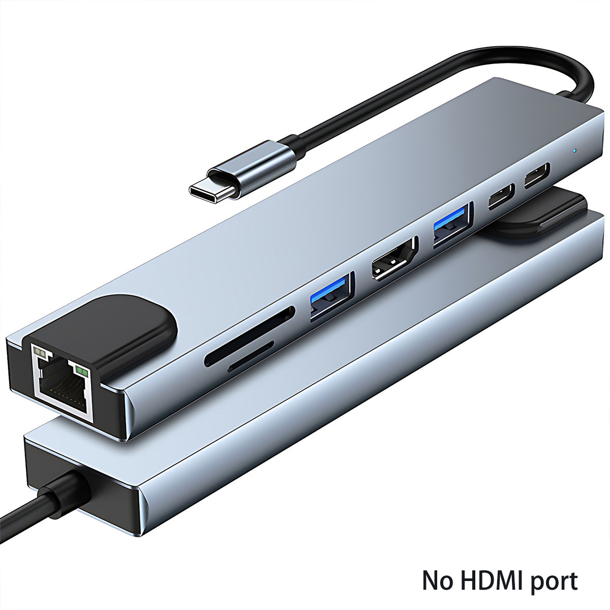 USB-C Hub 8/6/4-in-1 Adapter with HDMI and Multi Ports