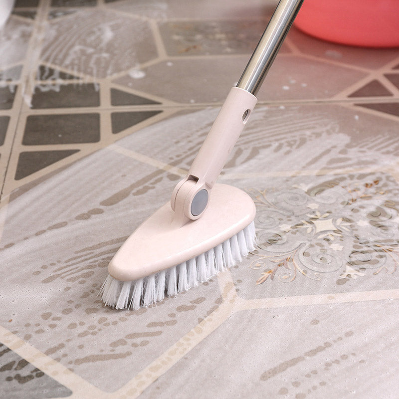 Long Handle Floor Cleaning Brush Rotating Head for Home Tiles