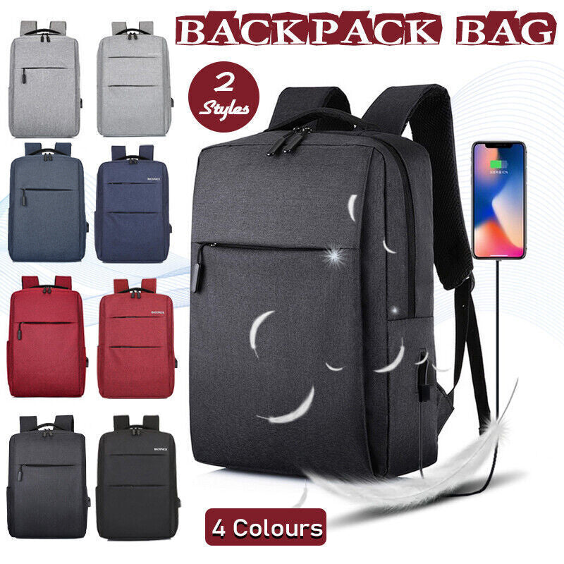 Canvas Waterproof Backpack for School Travel Business Bag