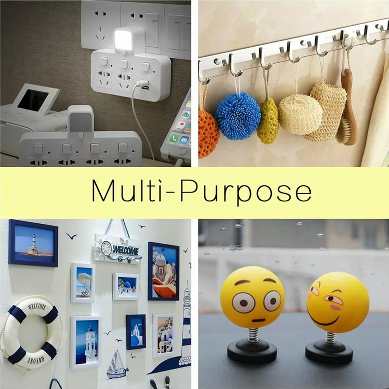 Double-Sided PE Foam Mounting Tape 2.5m White 2.5mm