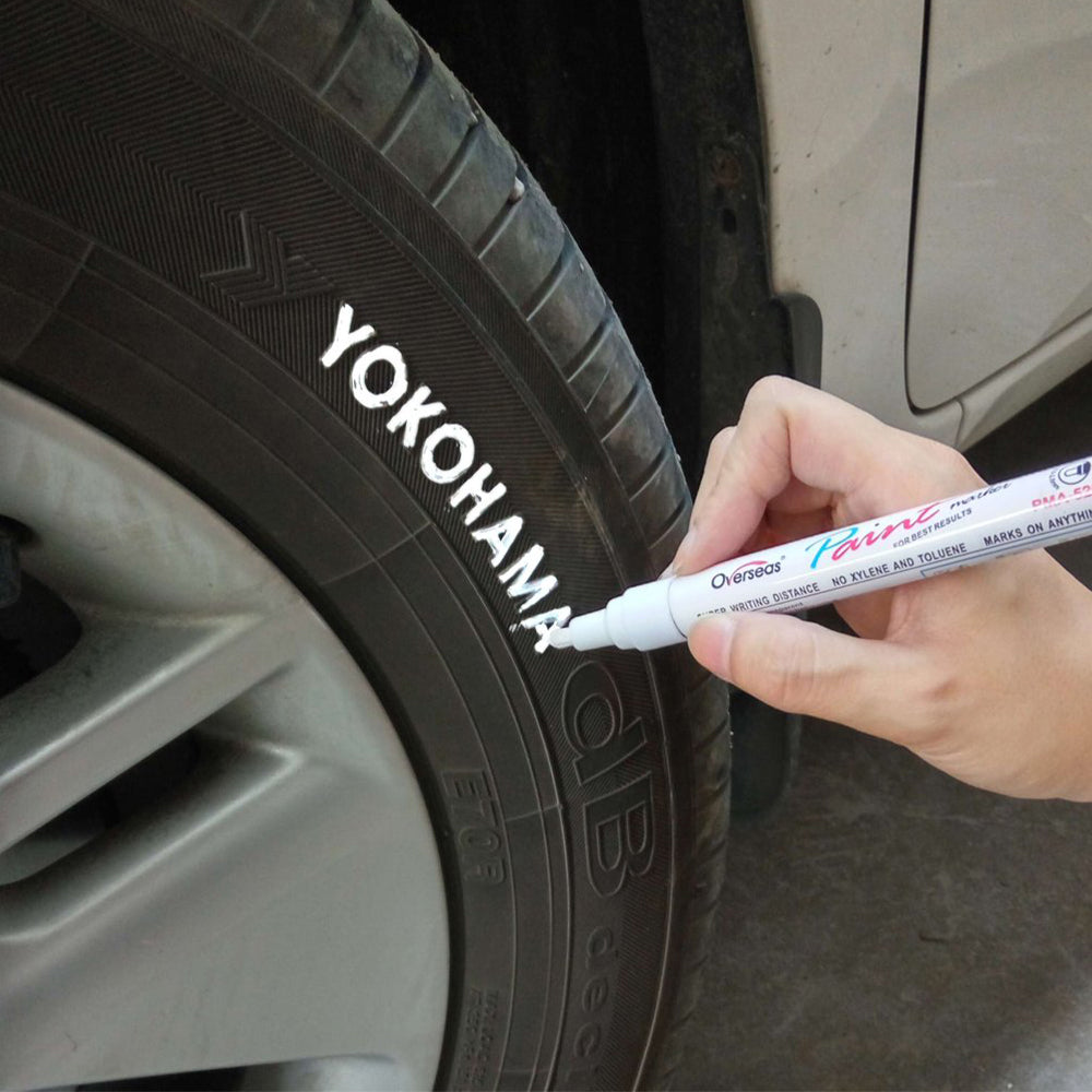 Paint Marker Pen Oil-Based Permanent for Tyre Glass Rubber