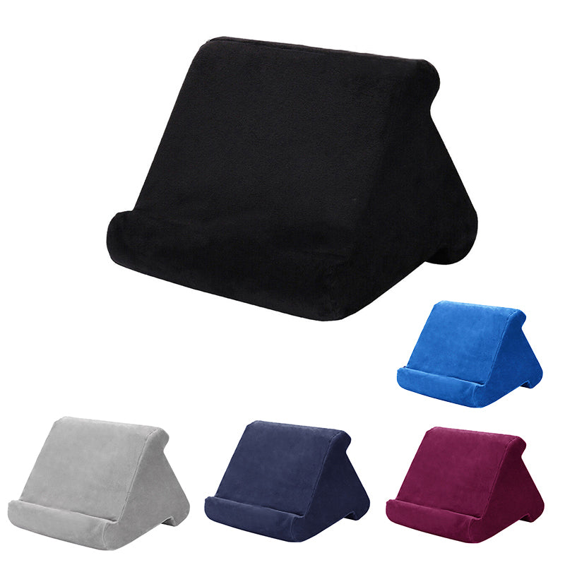 Tablet Pillow Stand Triangular Holder for iPad