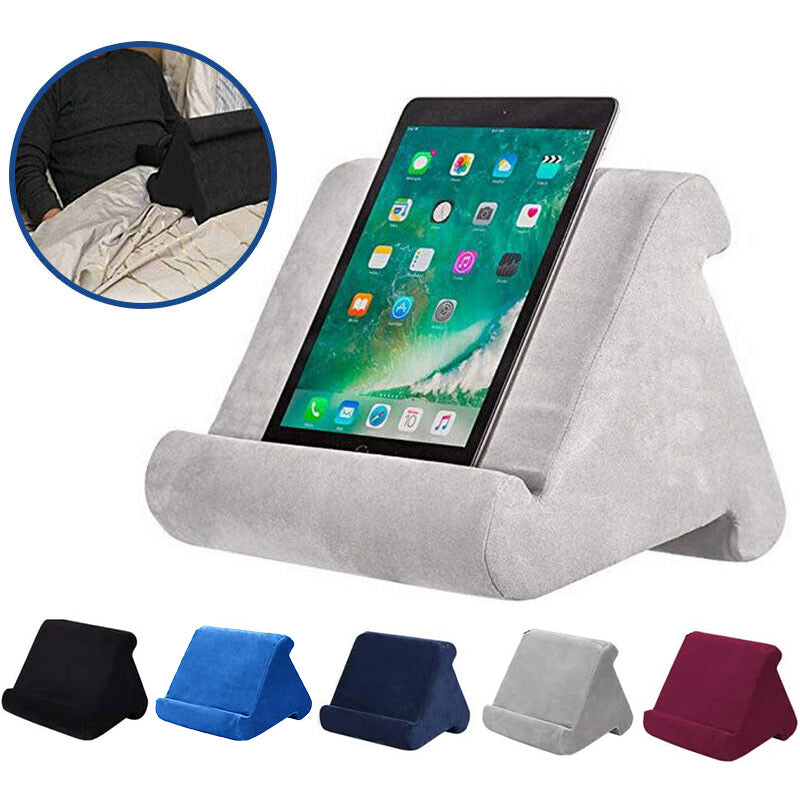 Tablet Pillow Stand Triangular Holder for iPad