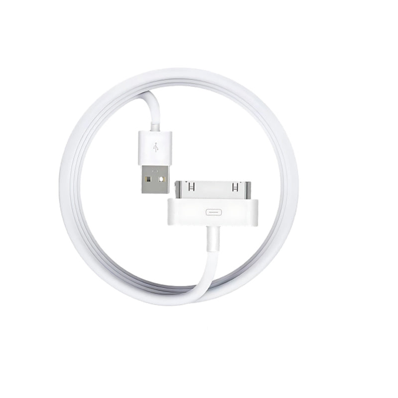 1 Meter USB Data Charger Cable for iPhone 4 4S iPod iPad White